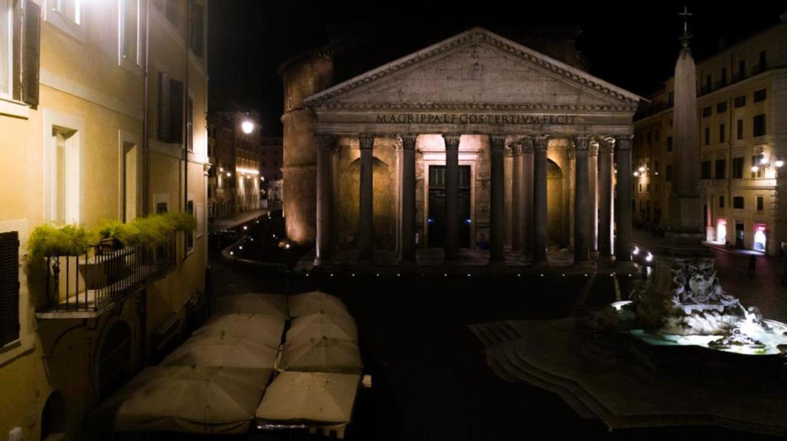 Pantheon Balcony Morgana Suite Рим Екстер'єр фото